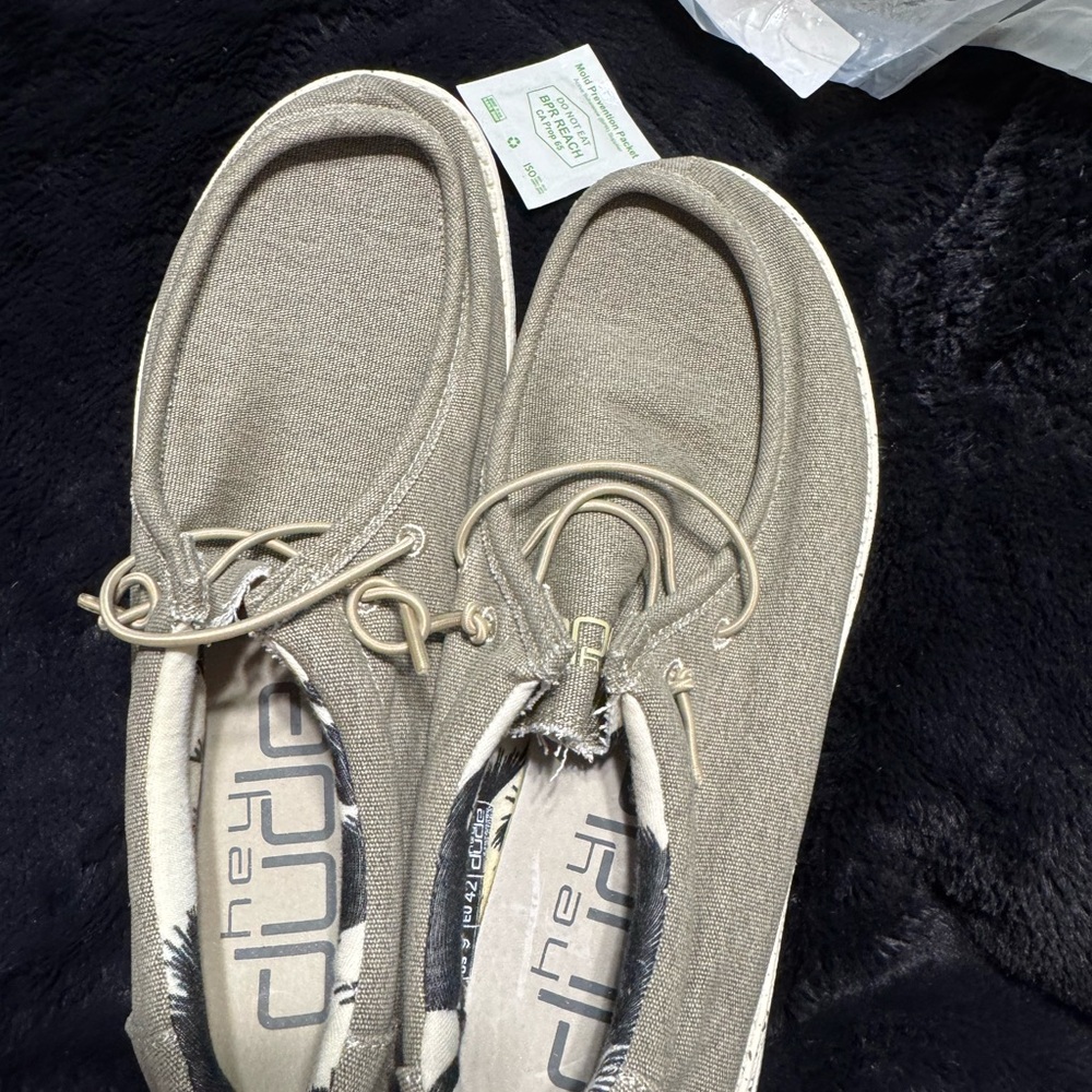 Hey Dude Khaki Casual Shoes